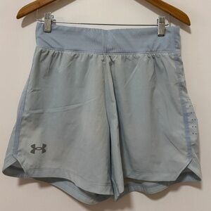 Under Armour Women's Light Blue Fly By 2.0 Running Shorts Size M
